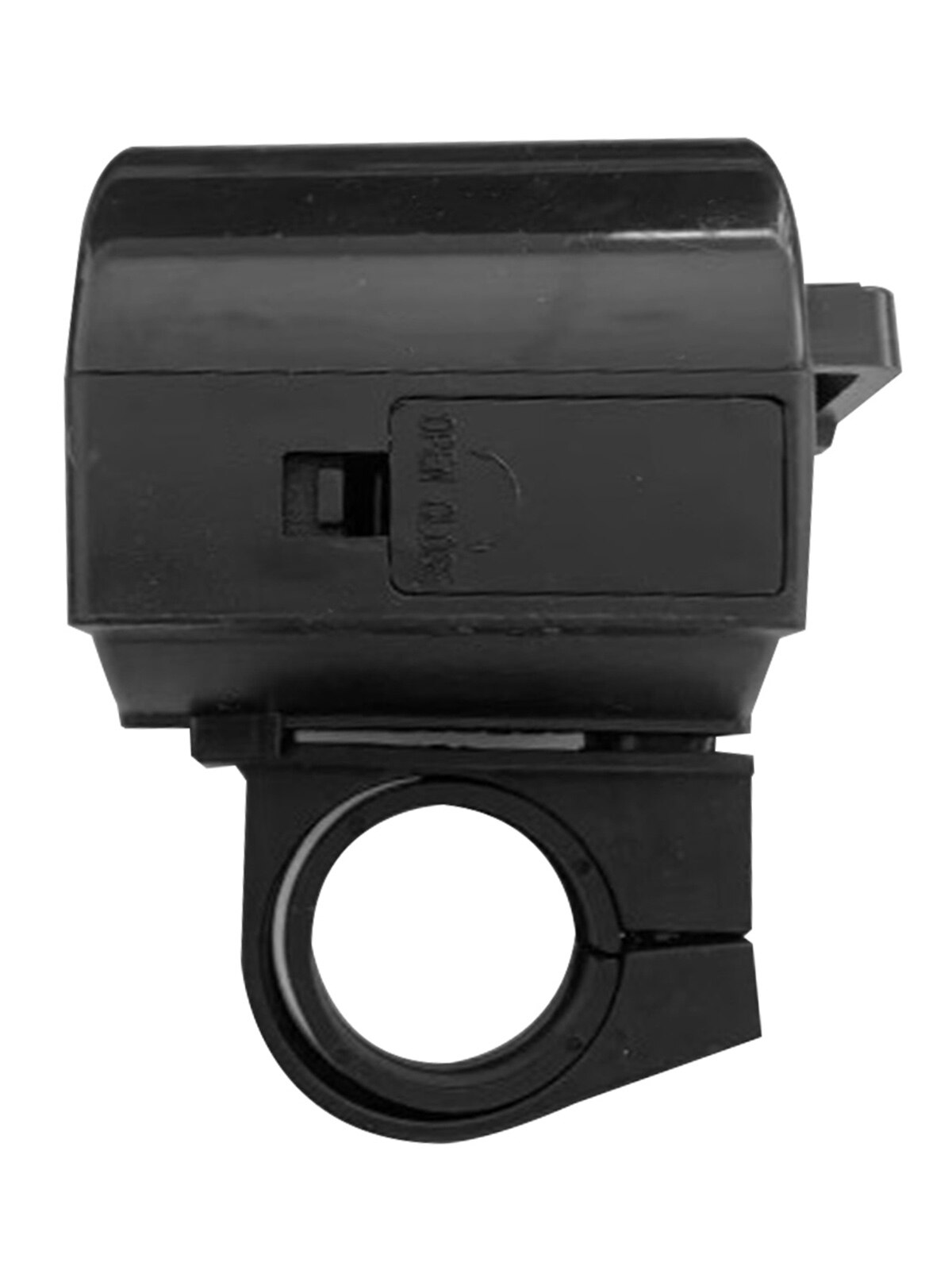 Mini bocina electrónica para bicicleta, campana para manillar de bicicleta eléctrica, anillo de alarma Ultra fuerte, alimentado por batería, rotación de 360 grados