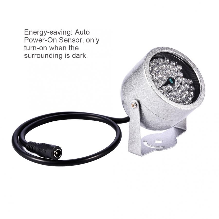 camera infrared night 12V 48 LED Illuminator Light CCTV Security Camera IR Infrared Night Vision Lamp