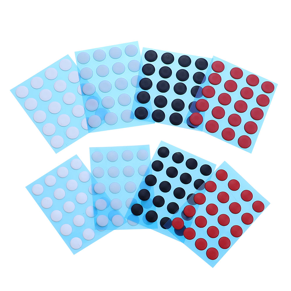2Set 6mm 7mm diameter ICE Version Esports Mouse Skates Mouse Feet DIY Universal Dot Mouse Pad Antii-slip Mouse Feet Sticker