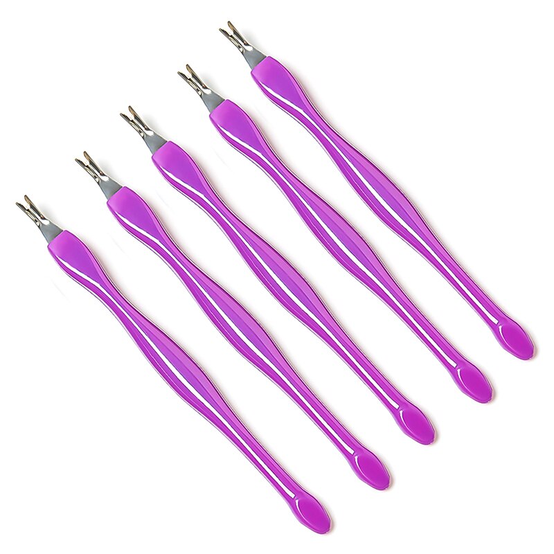 5PCS Nail Cuticle Scissors Stainless Steel Manicure Pedicure Tools Golden/Silver/Rainbow Dead Skin Scissor Nipper Clipper Tool: SQ16690