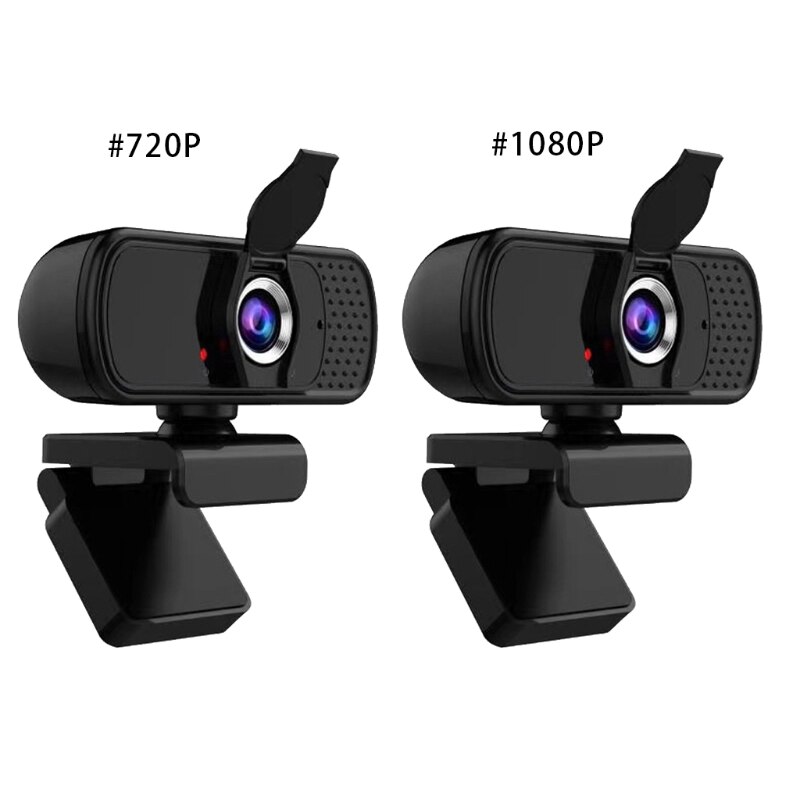 Practical 720P/1080P Webcam With Built-in Microphone USB2.0 Plug-and-play Camera With Beauty Fill Light For Live Broadcast
