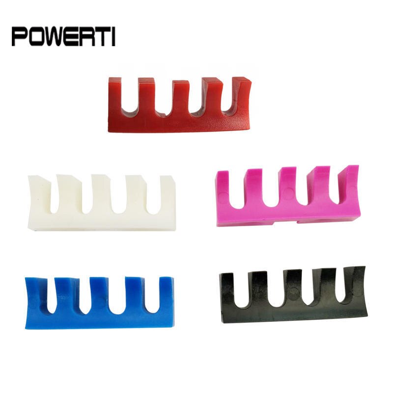 POWERTI 2 stks/partij String Gereedschappen Belasting Strooier Adapter Badminton Racket Protector Zwart Bespanmachine Gereedschappen