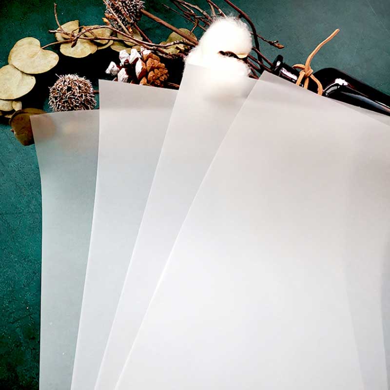 Papel de terciopelo transparente A4 para álbum de recortes, planificador feliz, foto, fabricación de tarjetas, proyecto de diario,: 50pcs