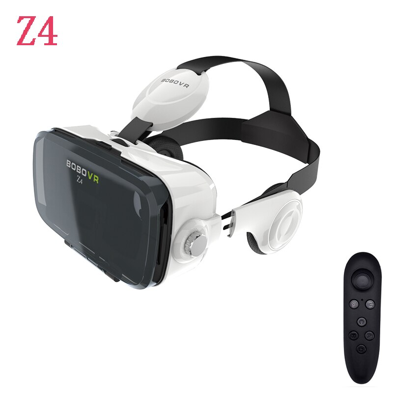 VR BOBO Z4 Z5 Glasses Goggles Box Headset Earphone Virtual Reality 3D Helmet Video Bluetooth Movia Controller: Z4 A01H