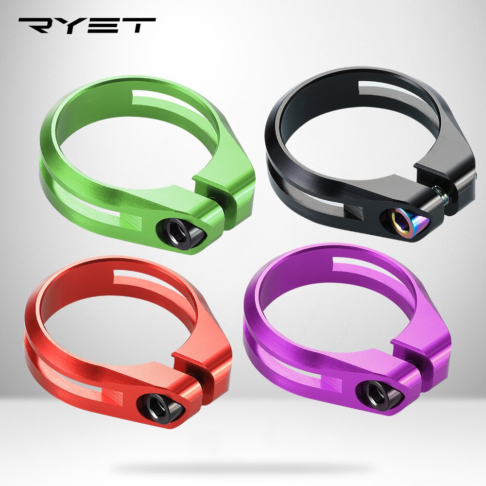 2022 Licht Fiets Zadelpenklem Cnc Aluminium Fietsen Zadel Zadelpenklem Voor 27.2/30.8/31.6Mm Bik Zadelpen