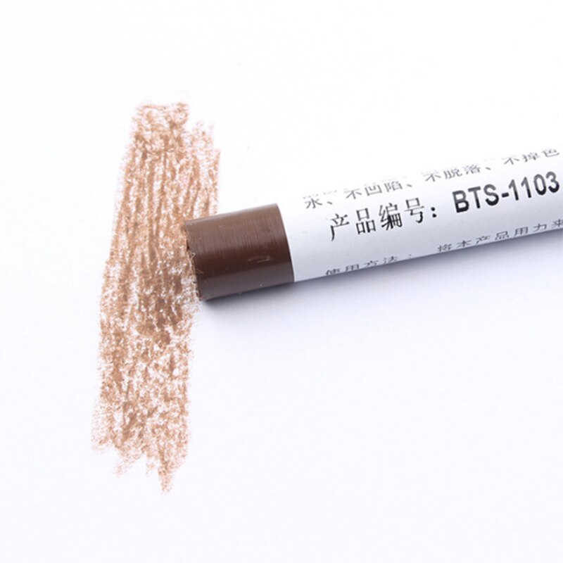 Furniture Touch Up Kit Markers & Filler Sticks Wood Scratches Restore Kit scratch patch paint pen wood composite repair: Dark walnut