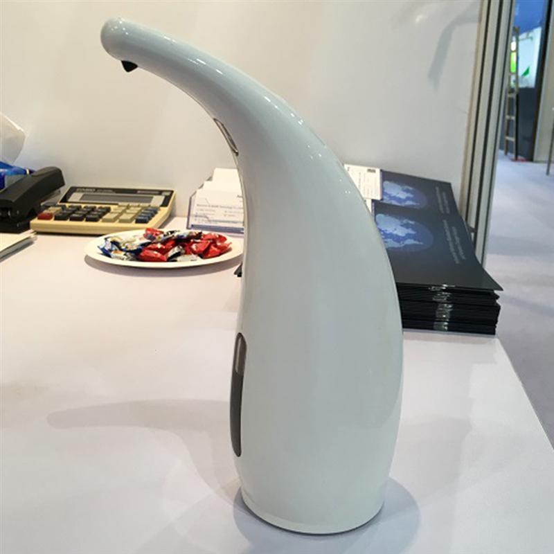 Zeepdispenser contactloos automatisch abs zeepdispenser bewegingssensor handsfree afwasmiddel voor keuken en badkamer zonder batterij