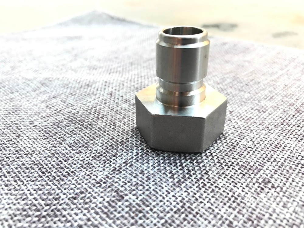 Female Garden Hose Thread Male Quick Disconnect, 3/4" GHT, Homebrew Fitting