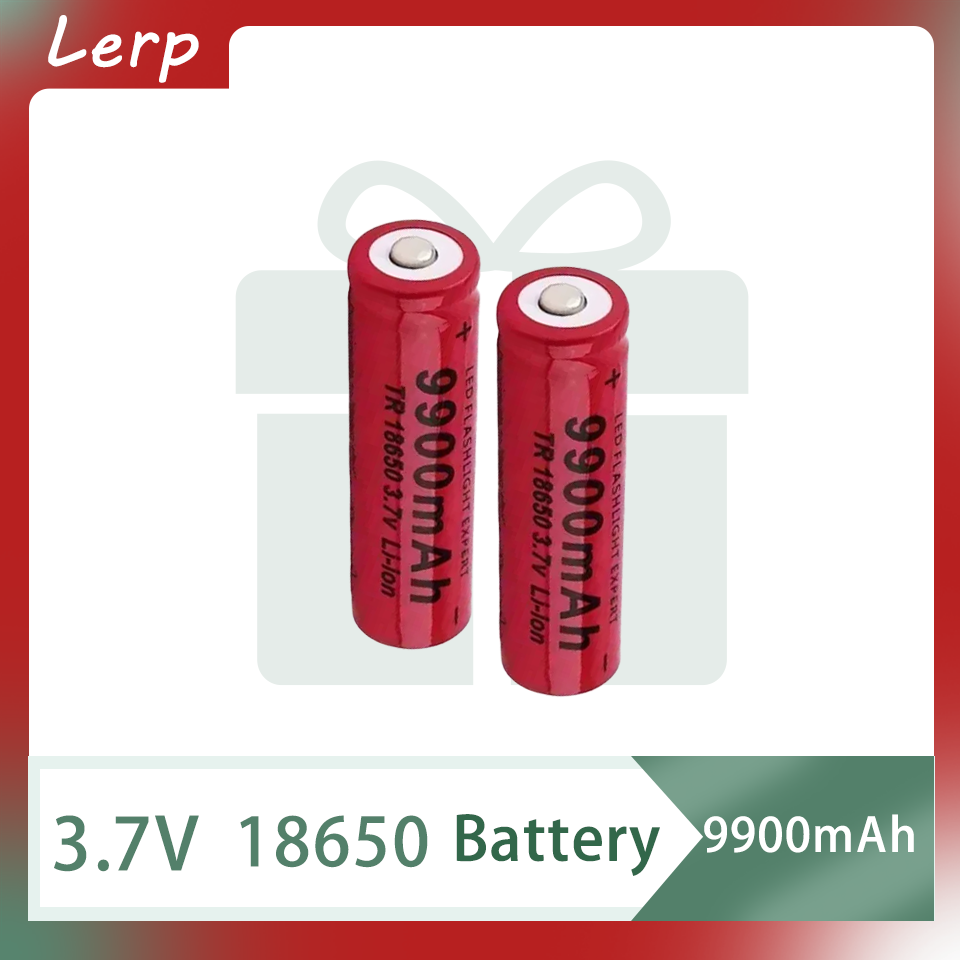Advanced 18650 3.7V 9900mAh Li-Ion Rechargeable Battery: Optimized for High-Performance LED Flashlights