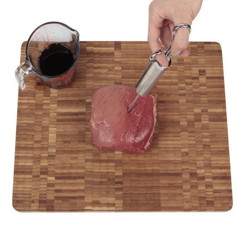 Vlees Injector Rvs Marinade Flavour Voedsel Barbecue Kits Duurzaam Beste Prijs