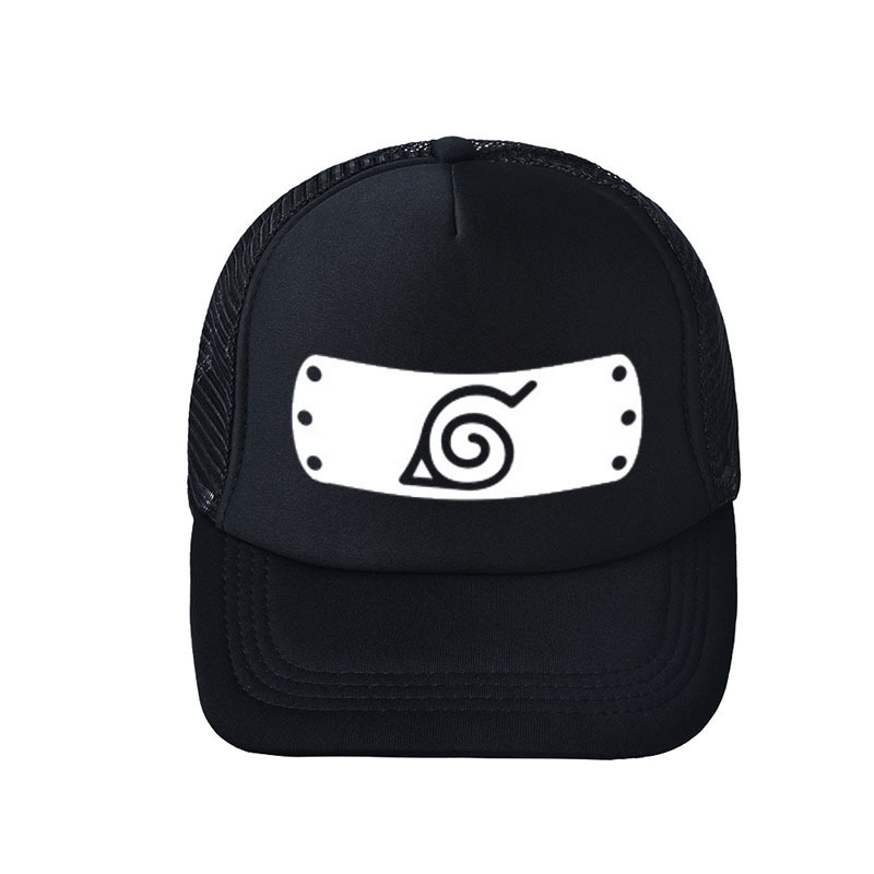 Anime Naruto Akatsuki Uchiha Itachi Cosplay Hütte Konoha Kakashi Leinwand Baseball Kappe Hüte Demo Atmungs Sonnenhut Einstellbar Kappen: L