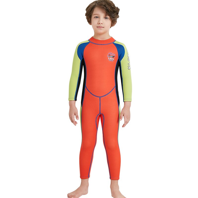 DIVE & SAIL 18816 i bambini con alta elasticità 2.5MM protezione solare protezione solare per lo snorkeling e lo snorkeling nuotare: RD / XL
