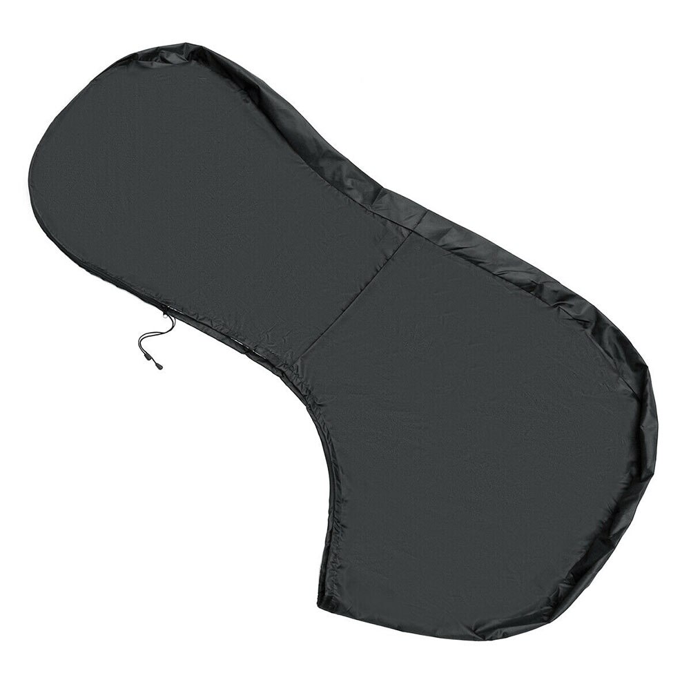 Black Outboard Boat Engine Protector Waterproof Shelter Rain Coat Dustproof Oxford Cloth Outdoor Accessories Full Motor Cover