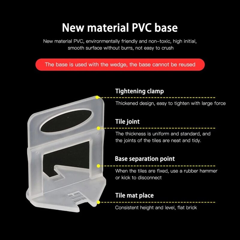 Wall Tile Leveling System Leveler Tile Paving Locator Tool Tile Leveling Pliers