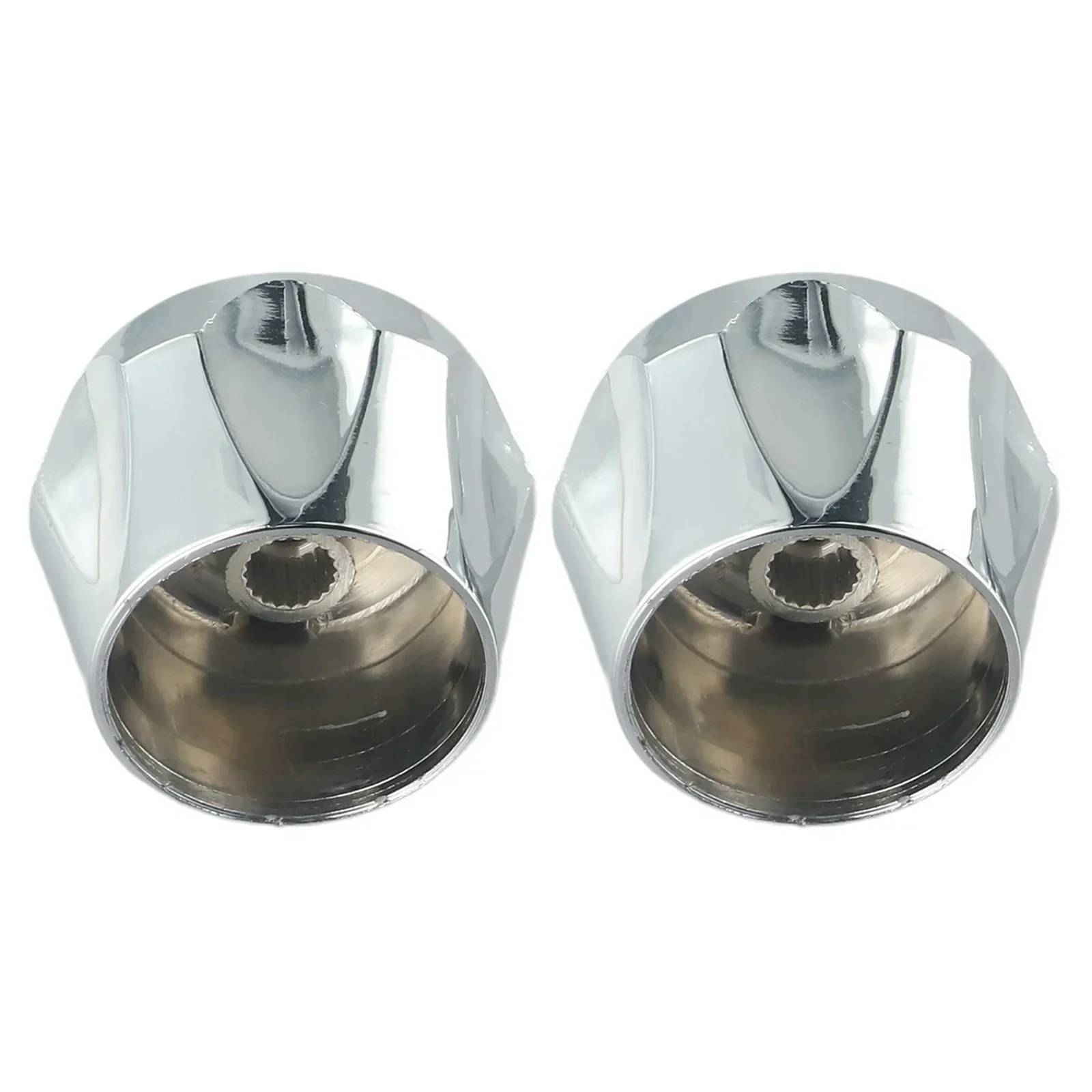 Bouton de poignée de robinet et froid, 2 pièces, Valve en cuivre, têtes de robinet, lavabo à filetage, évier 1/2 pouces, remplacement pour salle de bains, robinets de cuisine