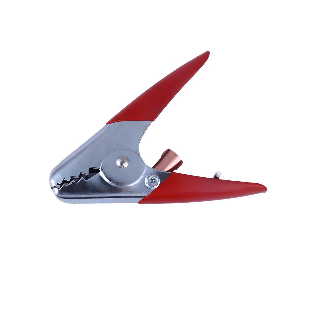 2 stücke 500A Batterie Clips Booster Prüfung Klemmen Für Auto Batterie Kabel Anlasser RD/BK Krokodil Clips Ideal Für batterie Ladegeräte