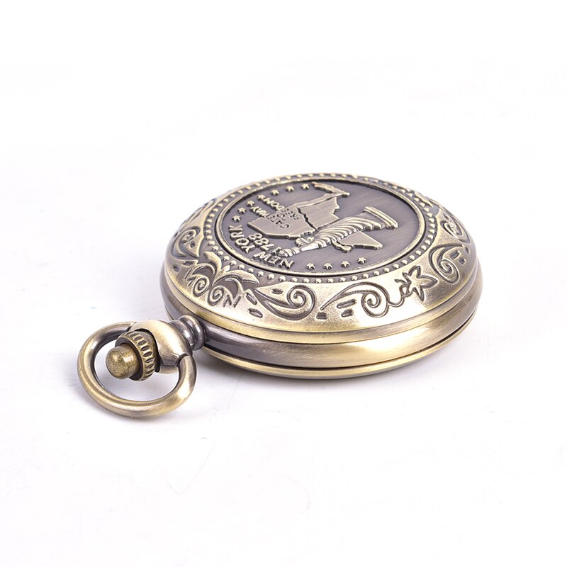 Vintage Bronze Compass Pocket Watch Retro Pocket Watch Compass Zinc Alloy Camping Accessaries