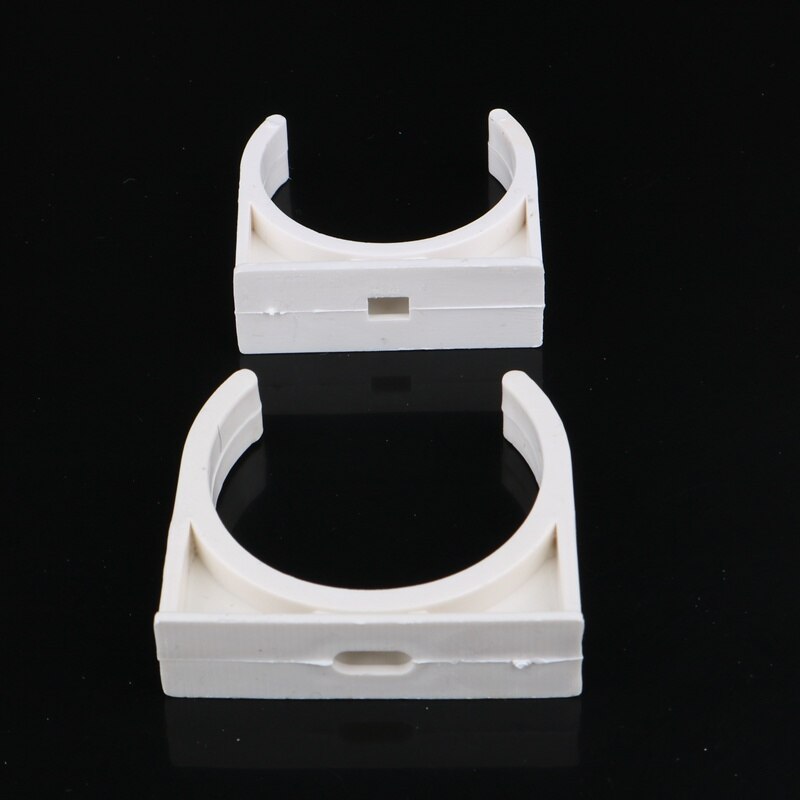 10 st 20mm 25mm 32mm 40mm 50mm pvc rör stödrör klämmor vattenrör tillförsel vattenrör anslutning trädgård bevattningsbeslag