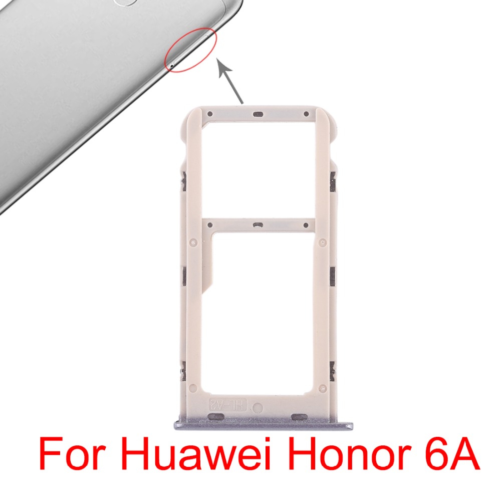 Voor huawei honor 6a / honor 5c /p9 plus simkaartlade + simkaartlade / micro sd-kaartlade