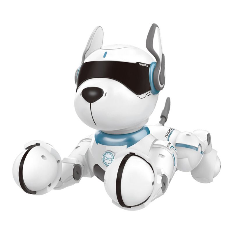 Remote Control Robot Dog Toy for Kids Early Education Toy Intelligent Programming Smart Stunt Puppy Robot