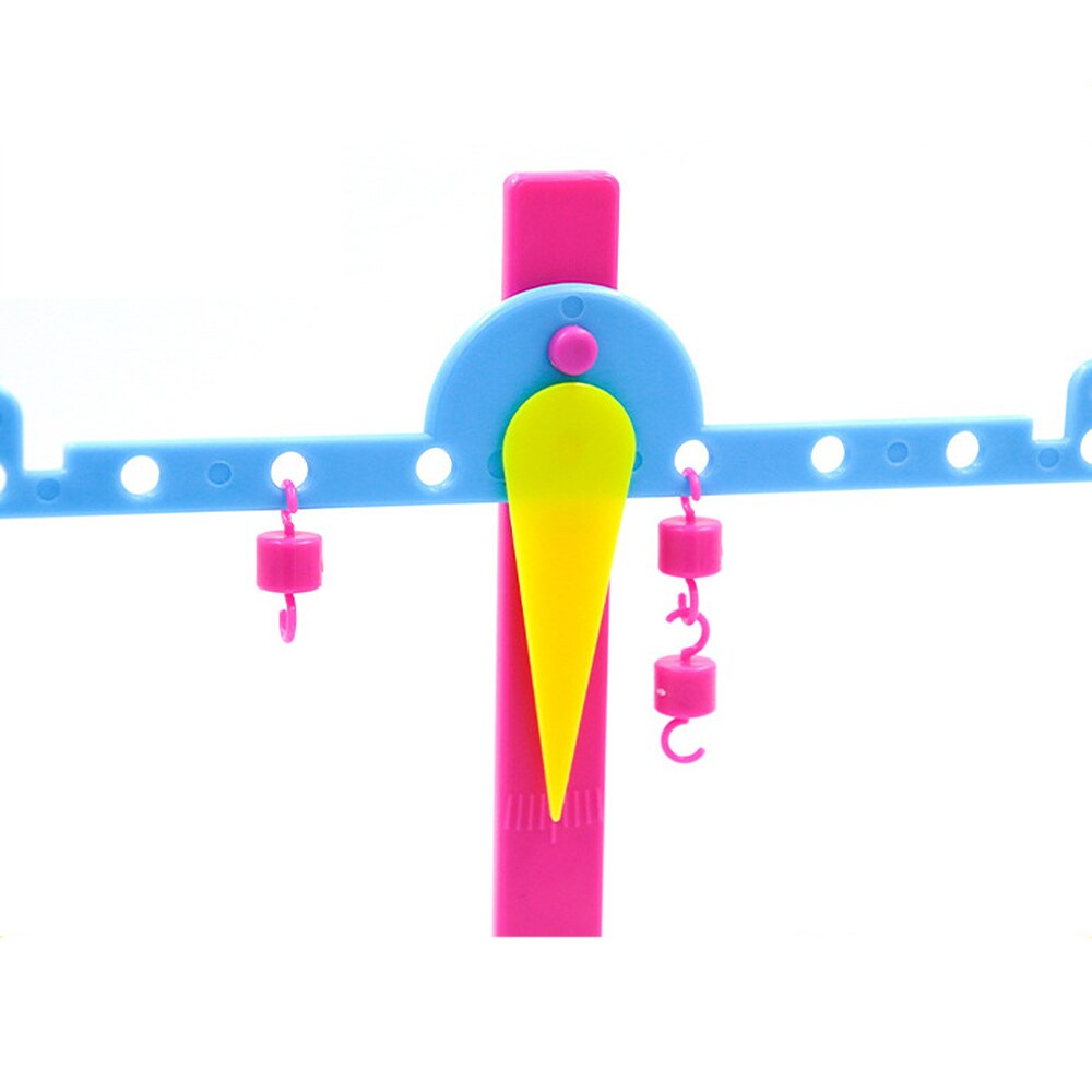 Escala de equilibrio de principio de palanca para niños juguete educativo temprano herramienta de enseñanza de Física de Material herramienta de combinación de Juguetes DIY
