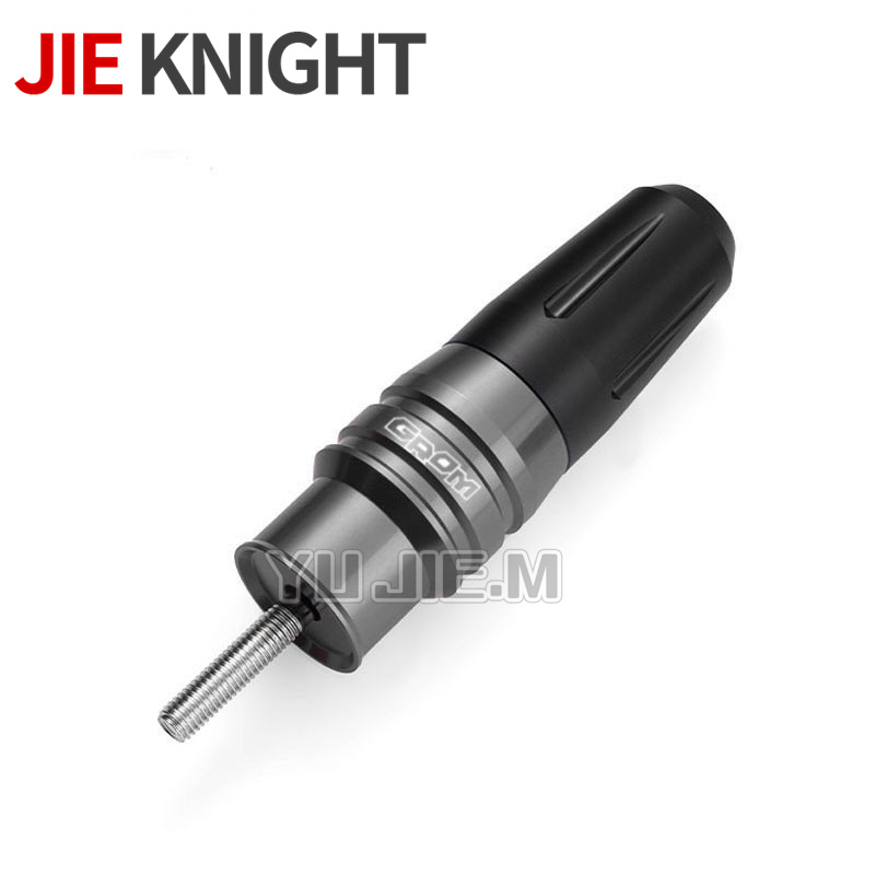 per GROM MSX125 2014 2015 2016 2017 2018 2019 accessori CNC per moto cursori per telaio di scarico incidente pad protezione anticaduta: Rosso