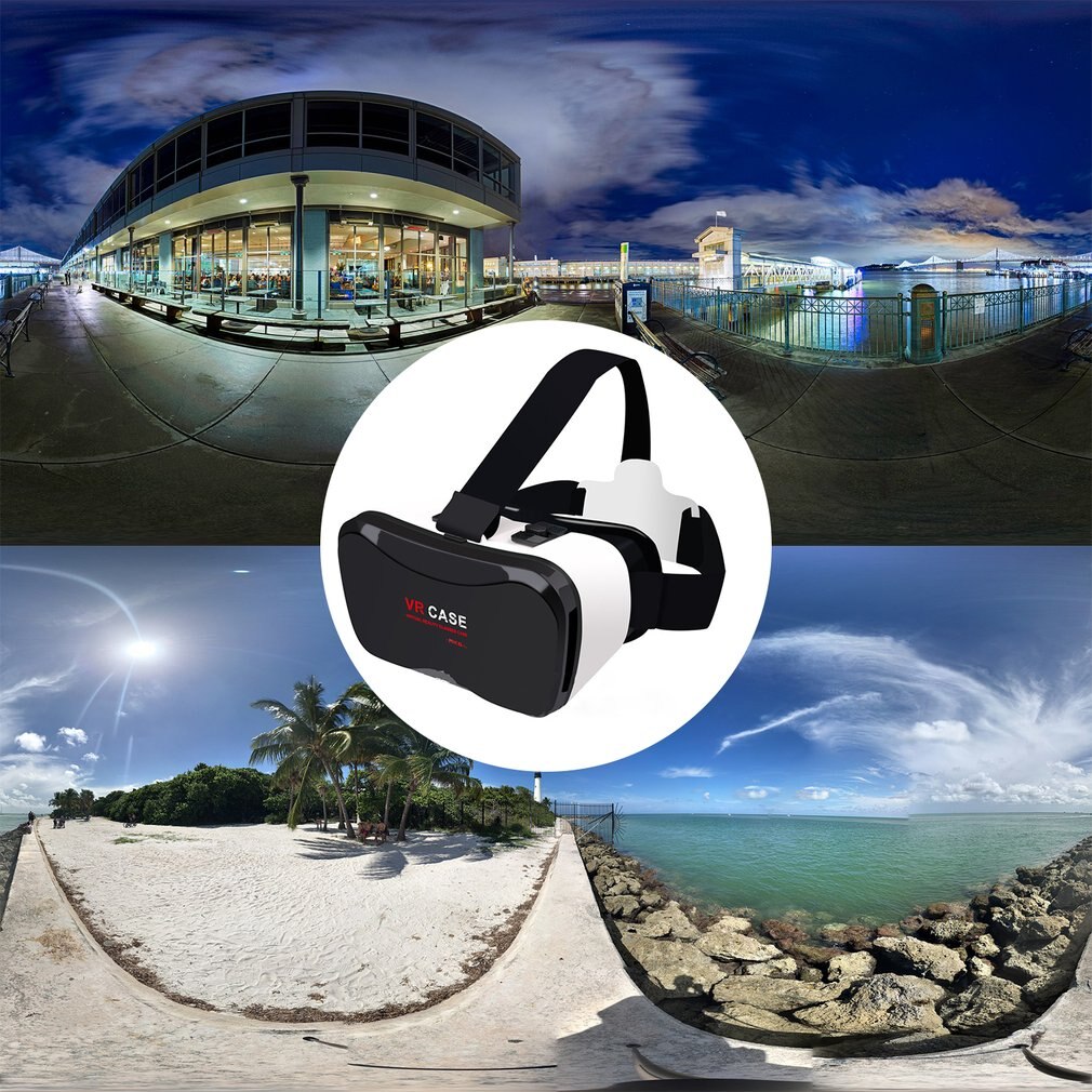 ONLENY VR Headset - Cardboard 3D Glasses for 4-6.3 inch Smartphones - Immersive Virtual Reality