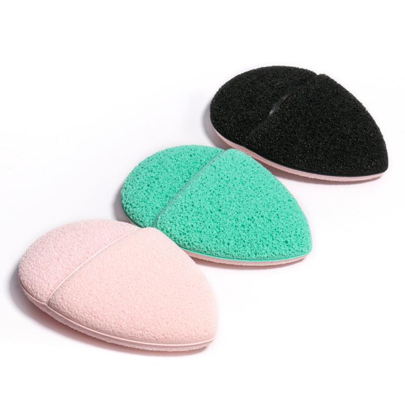 Natural Exfoliating Face Wash Cleansing Puff Remover Face Cleansing Towel Reusable Cleansing Makeup Sponge Shoe Type TSLM1
