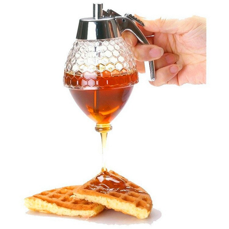 Honing Kan Bier Container Siroop Sap Drip Dispenser Machine Honing Siroop Drip Dispenser Squeeze Fles Thuis Honing Opslagtank