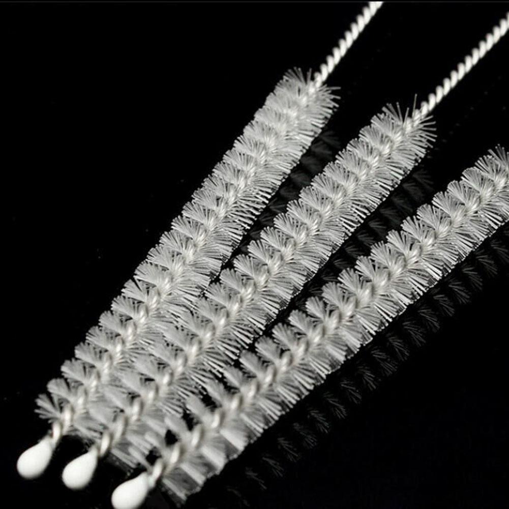 Tube Brush Can Be Reused With Clean Stainless Steel Metal Pipette Wine Set Curved Sucker Rod Accessories Kitchen Bar Supplies