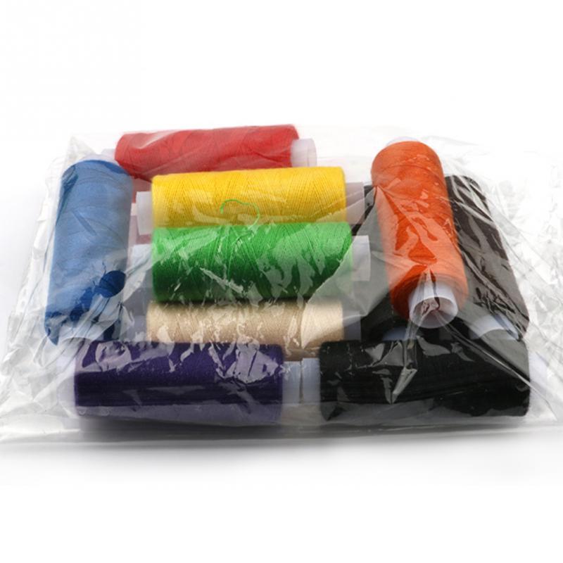 12 Colors/set Sewing Knitting Thread Reel for Hand Stitching Machine Sewing Thread Finest Polyester Durable #734
