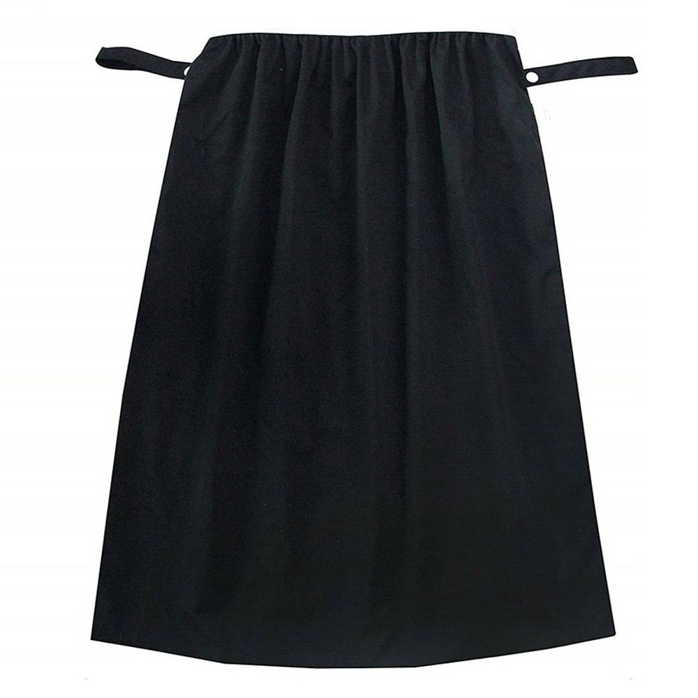 Förvaringspåse för smutskläder tvättbar tvättpåse återanvändbar förvaringspåse förvaringspåse soppåse soppåse förvaringspåse klädesplagg: Svart