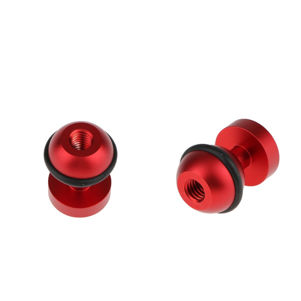 2xArm 360 Grad Drehbaren Ball Kopf Halterung für Blitzschuh für Unterwasser Stehen