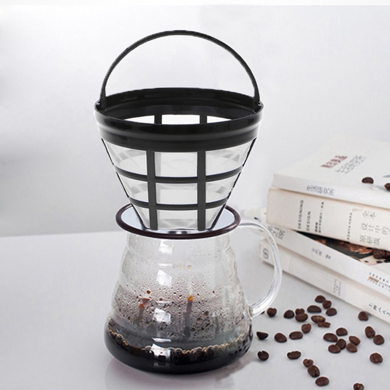 Vervanging Koffie Filter Herbruikbare Hervulbare Mand Cup Stijl Brouwer Tool