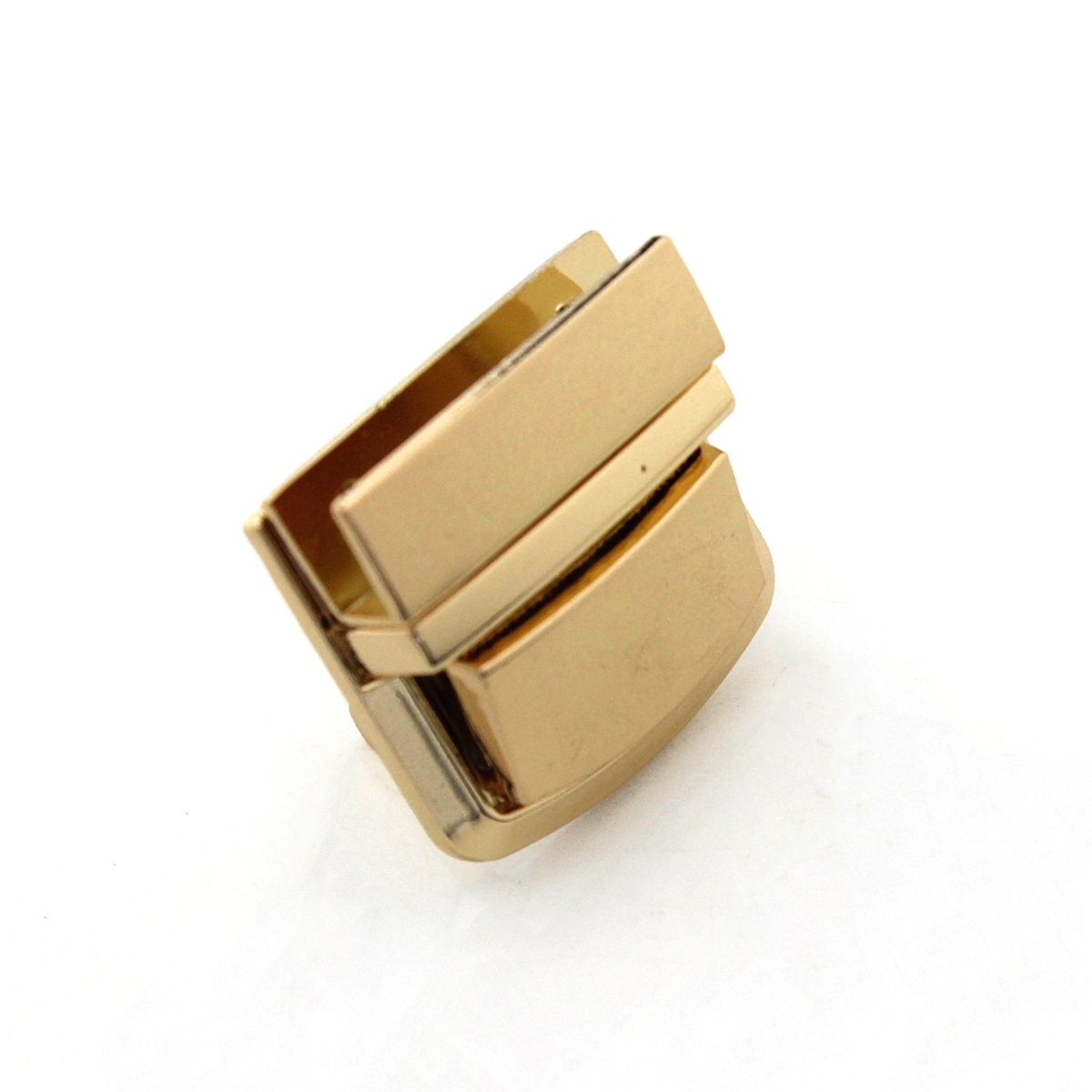 1pcs Metal Tongue Lock Lovely Push Lock For DIY Handbag Bag Purse Luggage Hardware Closure Bag Parts Accessories: Gold