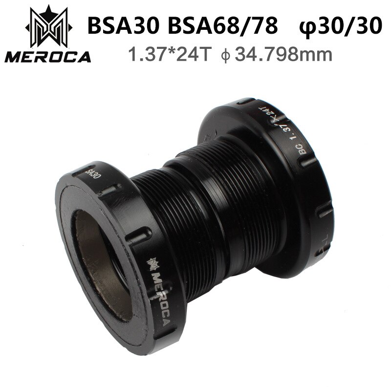 Bsa-schroefdraad vijf pass 68/35mm- draai naar  bb30 pf30 386- tands schijfas mtb-fiets trapas duurzaam afgedicht waterdicht stofdicht