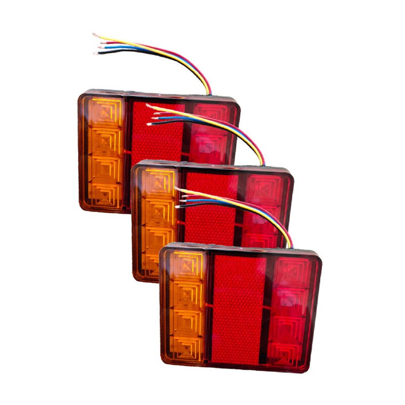 2 kpl 12v auton kuorma-auto led takatakavalot varoitusvalot takavalot kuorma-autotarvikkeet perävaunuihin asuntovaunuihin ute asuntoautot mönkijät veneet