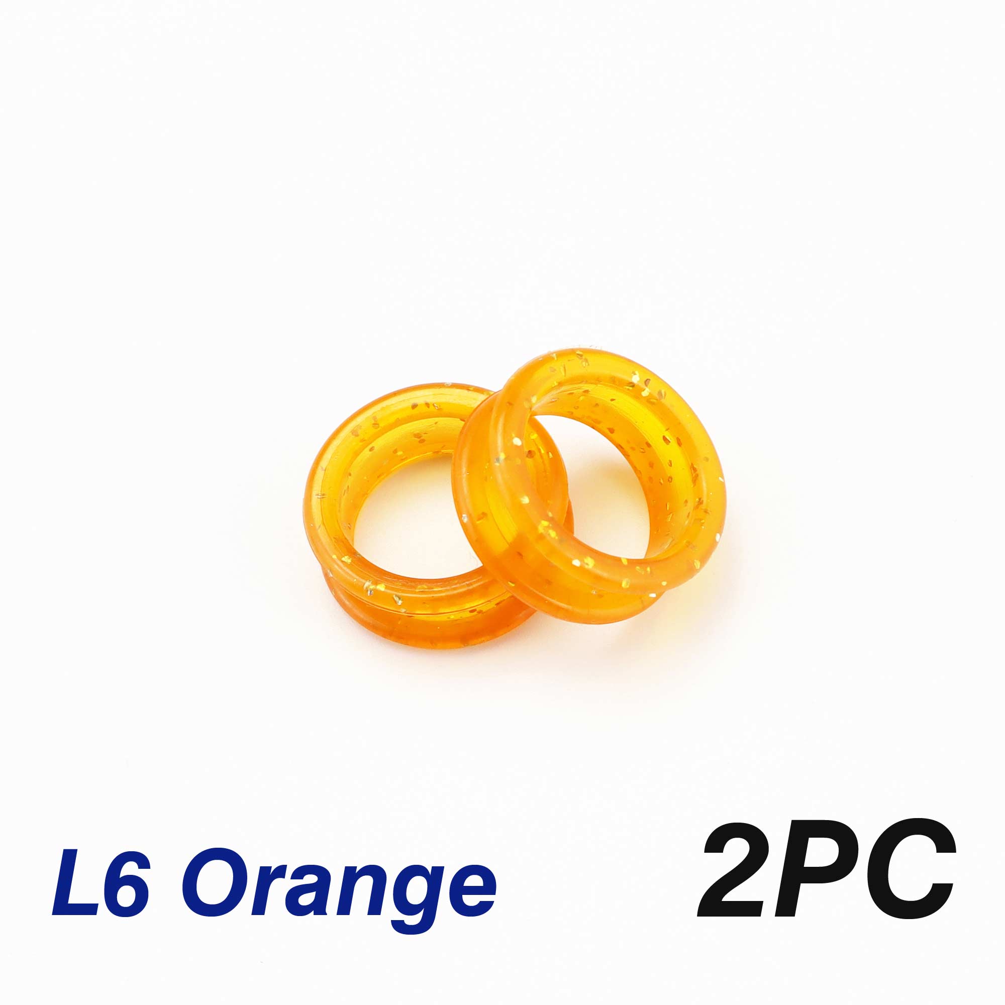 Silicone hair scissors, soft silica gel scissors for any scissors, accessories to hold: L6-2PC
