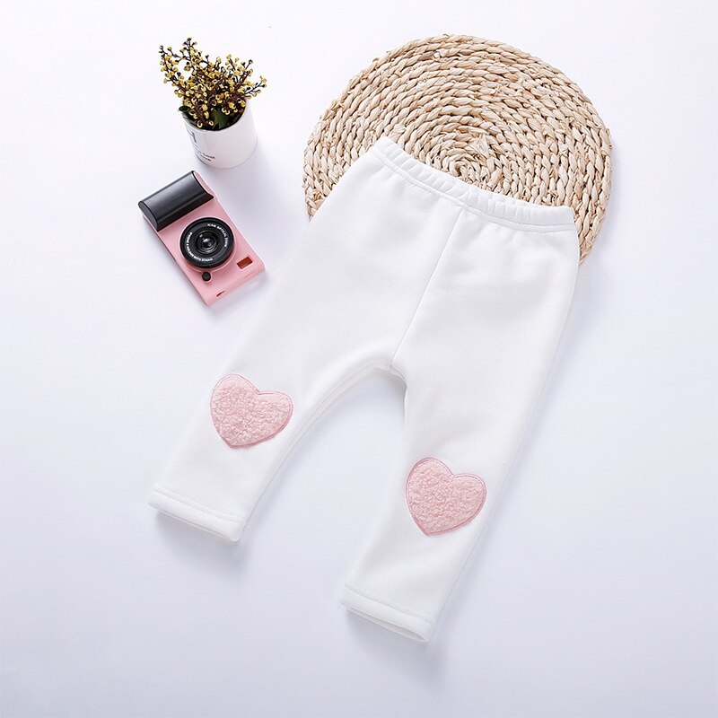 Winter Baby Mädchen Hosen Gamaschen freundlicher freundlicher Hosen Kleinkinder Baumwolle Vlies Hosen Mädchen Jungen Thermische Gamaschen