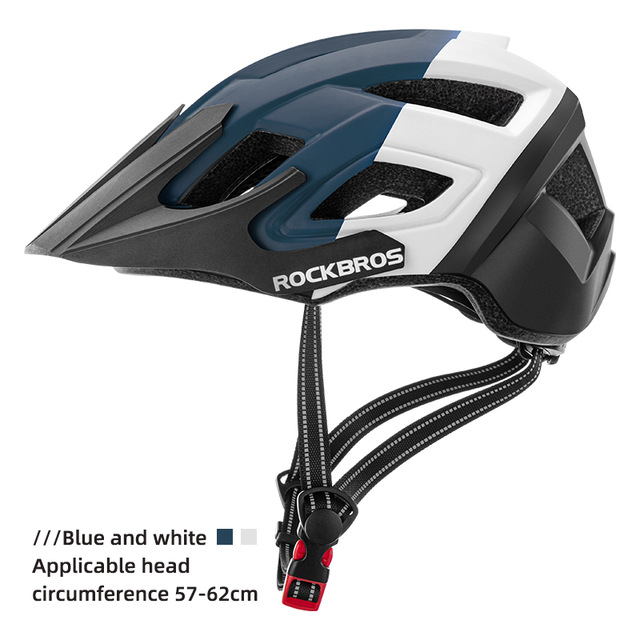 ROCKBROS Fahrrad Scheinwerfer Nacht Radfahren Helm Mit glühend Scheinwerfer Warnung Licht MTB Fahrrad Helm Wiederaufladbare Sport SafetyCap: Braun