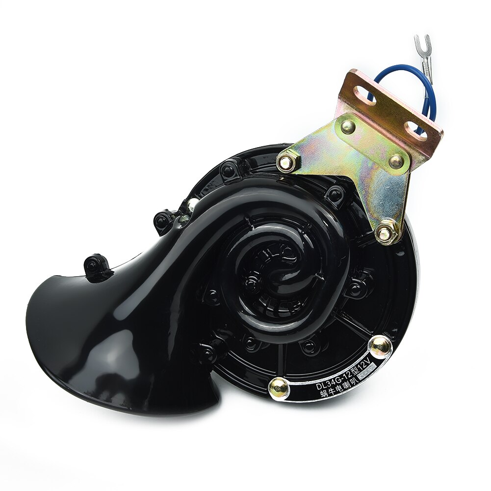 350dB corne électrique escargot corne de taureau unique Super fort moteur de rage universel pour voiture de moto