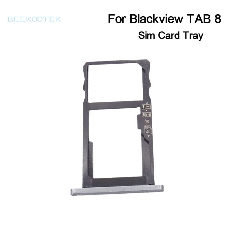 Originele Voor Blackview Tab 8 Sim-kaart Lade Sim Slot Holder Vervangende Sim-kaart Lade Accessoire Voor Voor Blackview tab 8: Default Title