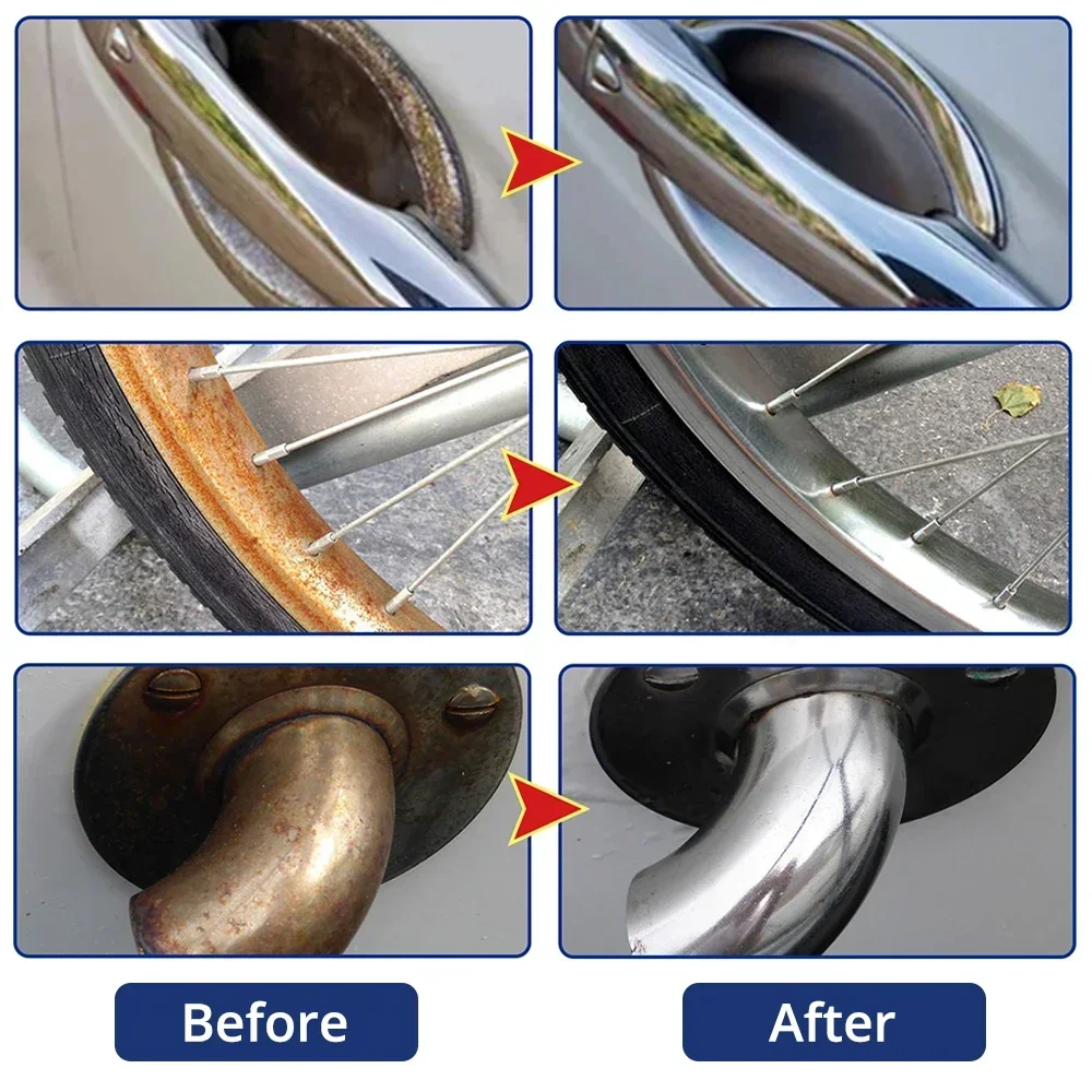 Rust removal conversion agent automotive coating micro-plating crystal paint surface decontamination brightening anti-oxidation