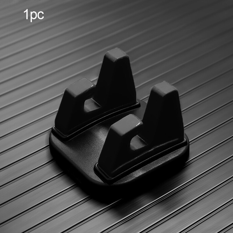 Auto Telefoon Houder Stands Draaibaar Ondersteuning Anti Slip Mobiele 360 Graden Mount Dashboard Gps Navigatie Universele Auto Accessoires: Black