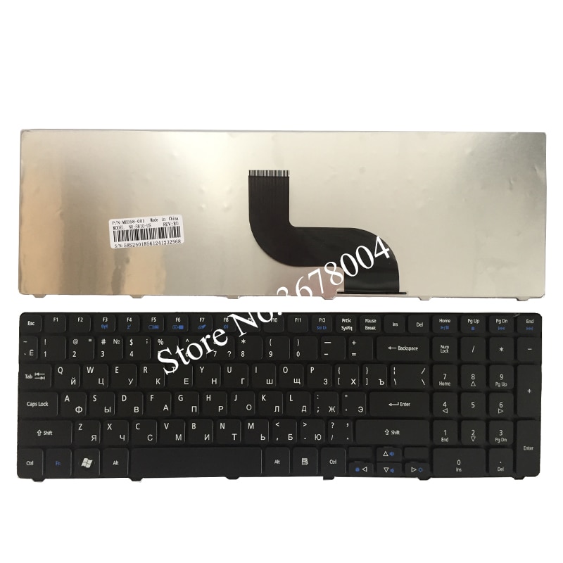 Russische Laptop Tastatur für Acer streben 5742g 5739G 5741G 5740 5740G 5740Z 5742 5742Z 5745G 5745 5745 P 5800 5250 RU Schwarz