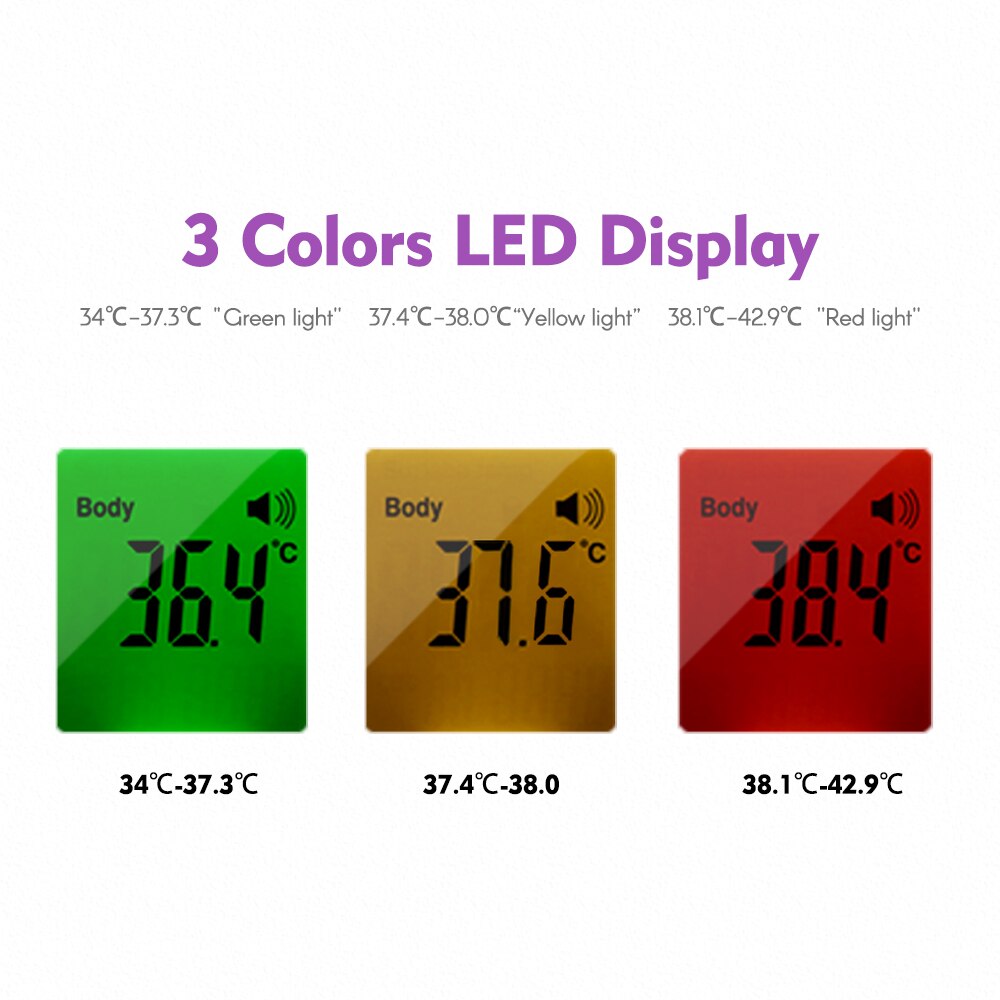 Non-contact Infrared IR Temperature Infrared Temperature Meter Digital Temperature Gun LCD Display Termometro