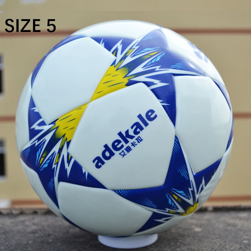 Glow In Dark Soccer Ball Seamless Wear Resistant Durable Training Ball Adults Kids Night Match Glowing Soccer Balls Size 5 4: 05 size 5