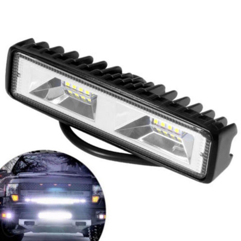 Fog Lamp 18W 12V 16LED Auto Werk Beam Beam Lamp Voor Suv Off-Road Universele