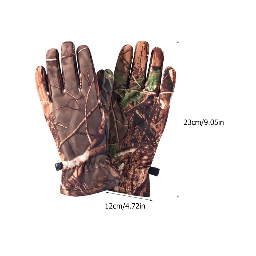 1 Paar Camo Volledige Vinger Outdoor Camouflage Gear