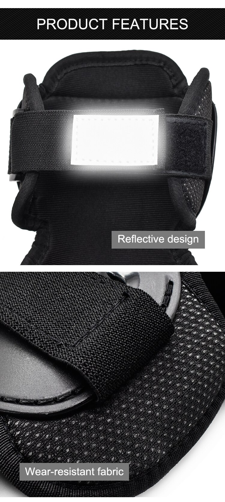 Motorcyle Knee Protector Elbow Pads Mountain Bike Downhill Knee Guard Resistant MTB Protection Motocross Elbow Knee Support